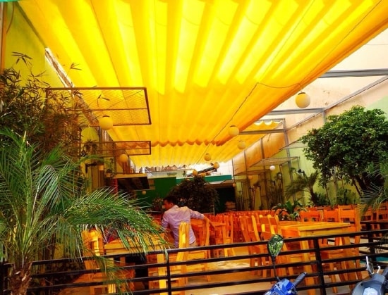 Mái xếp di động 02